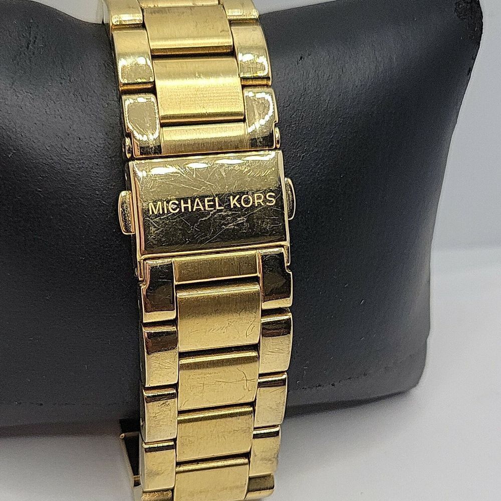 Michael Kors Blair MK5166 Women's Gold Stainless Steel Analog Dial Watch AM277 - Picture 6 of 11